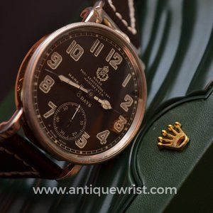 Rolex Mark III 8 day WW1 War Department military issued to RAF pilots watch, fro